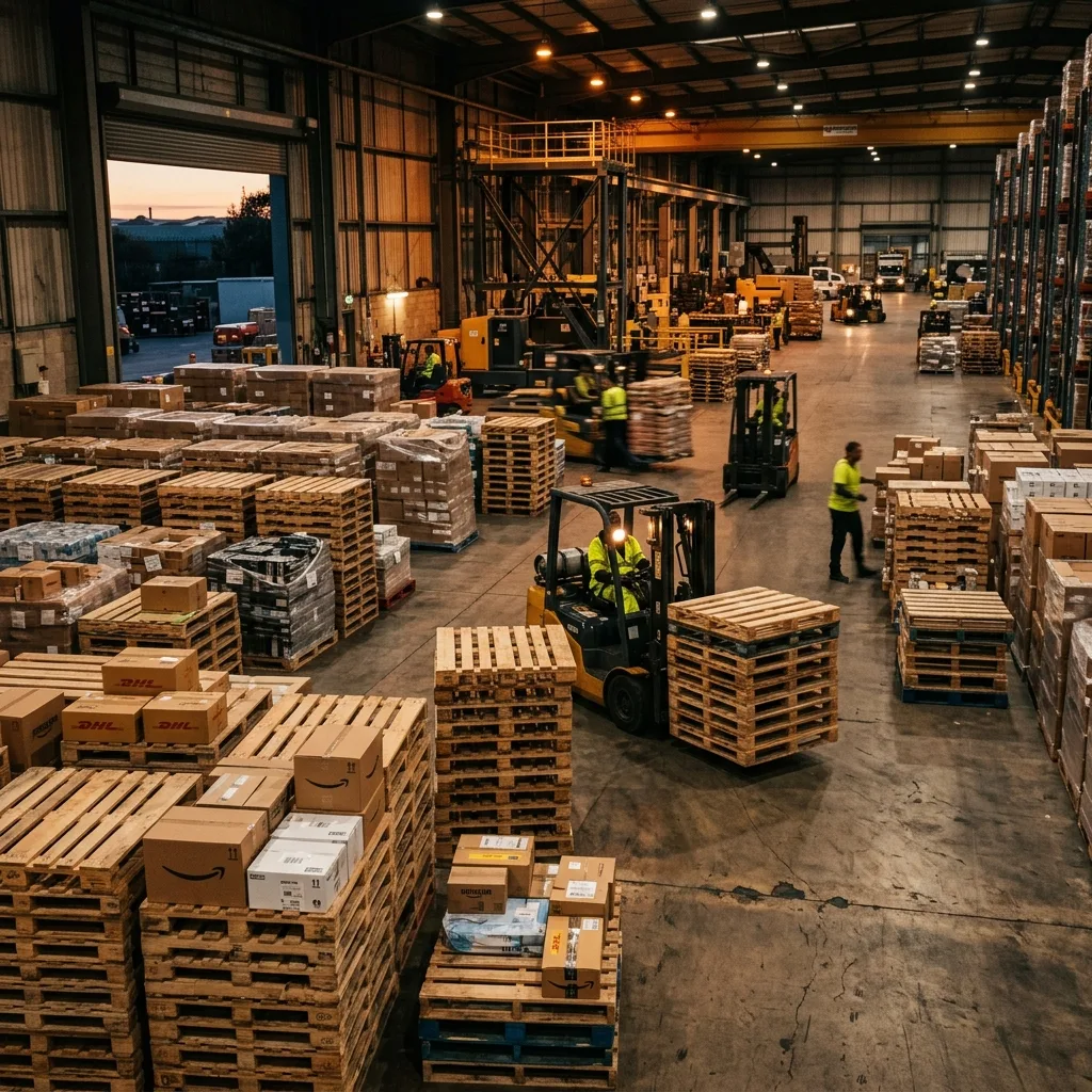 Delivery of wooden pallets to customers in Croatia and the EU